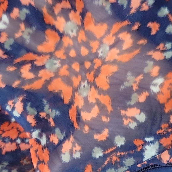 Ana size large  sheer sleeveless top. - Picture 6 of 8